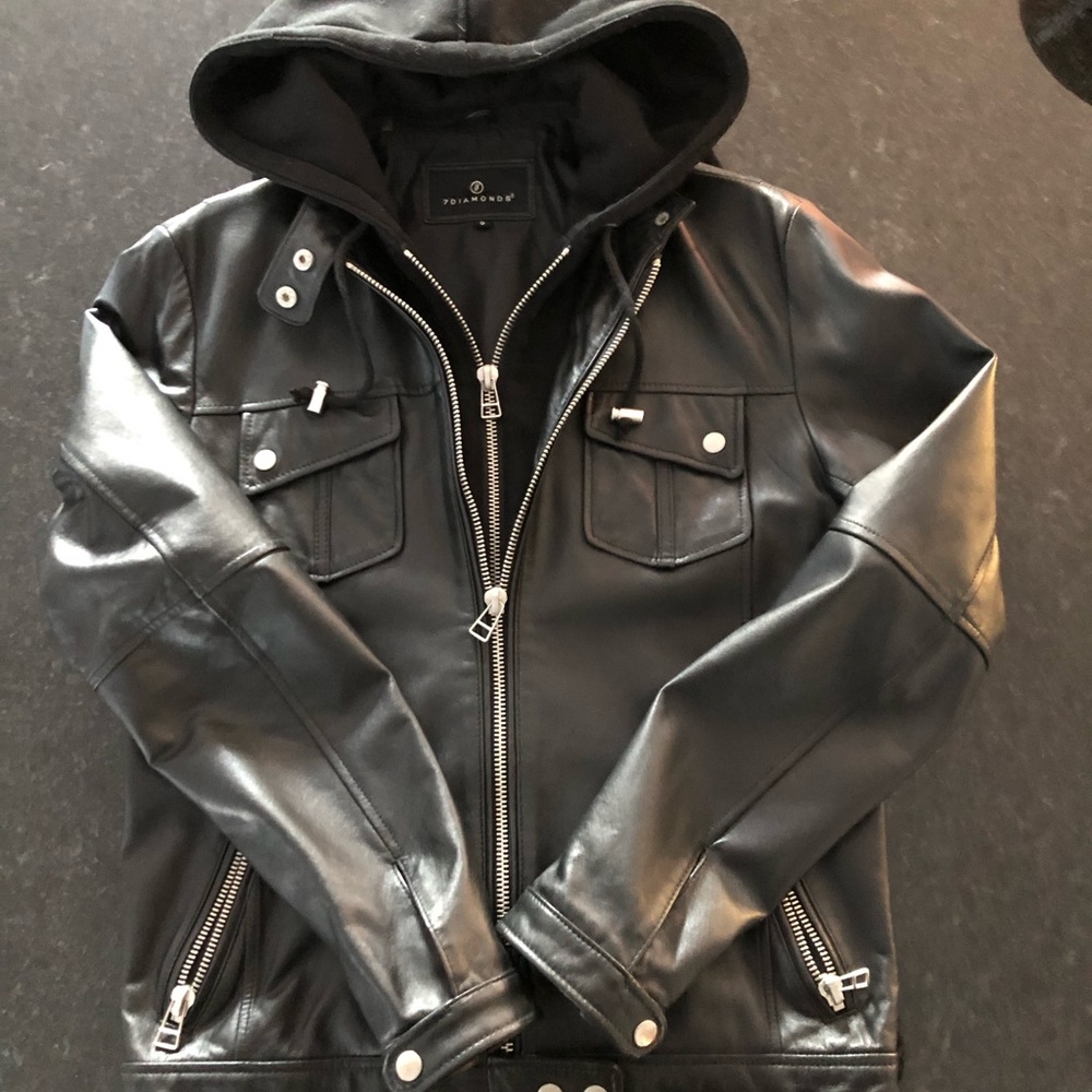 Leather jacket